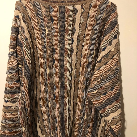 Chunky oversized ITaly ENRICO UOMO ITALY retro sweater unisex - Picture 7 of 8